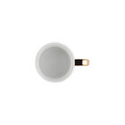 Vancouver Mug with Gold HandleWhite